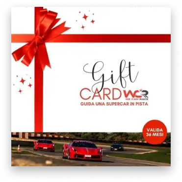 Gift Card ufficiale We Can Race